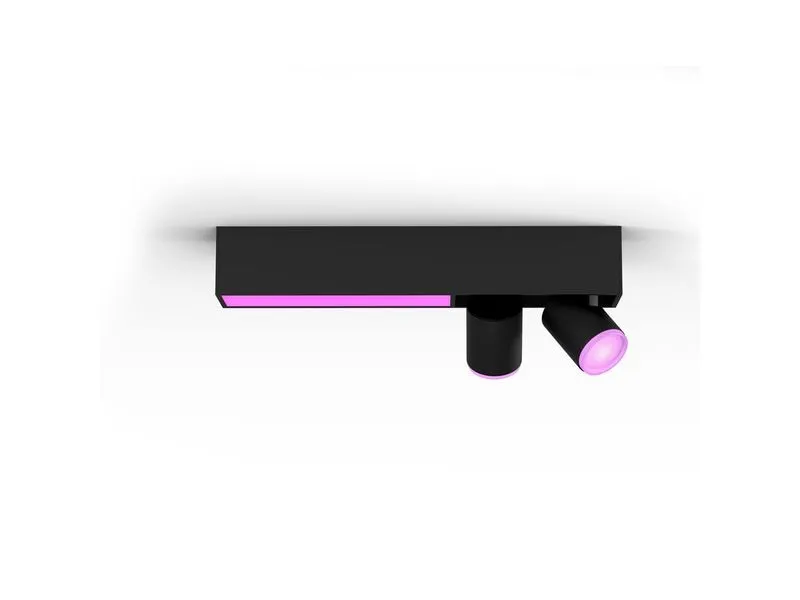Philips Hue White & Color Ambiance Centris 2-Deckenspot Schwarz