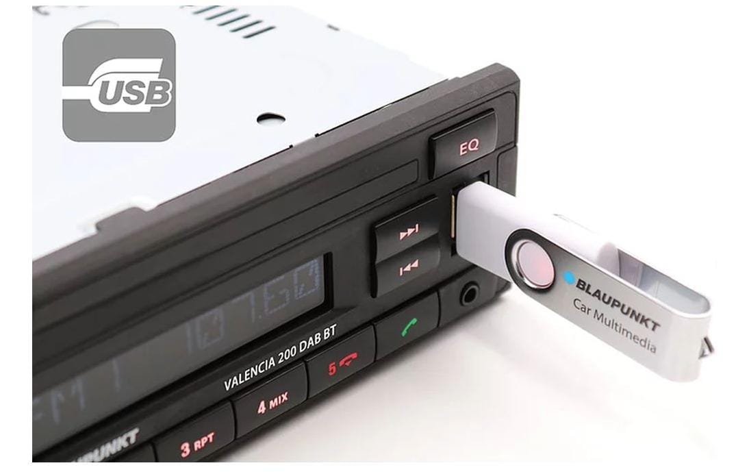 Blaupunkt Autoradio Valencia 200 DAB-BT 1 DIN