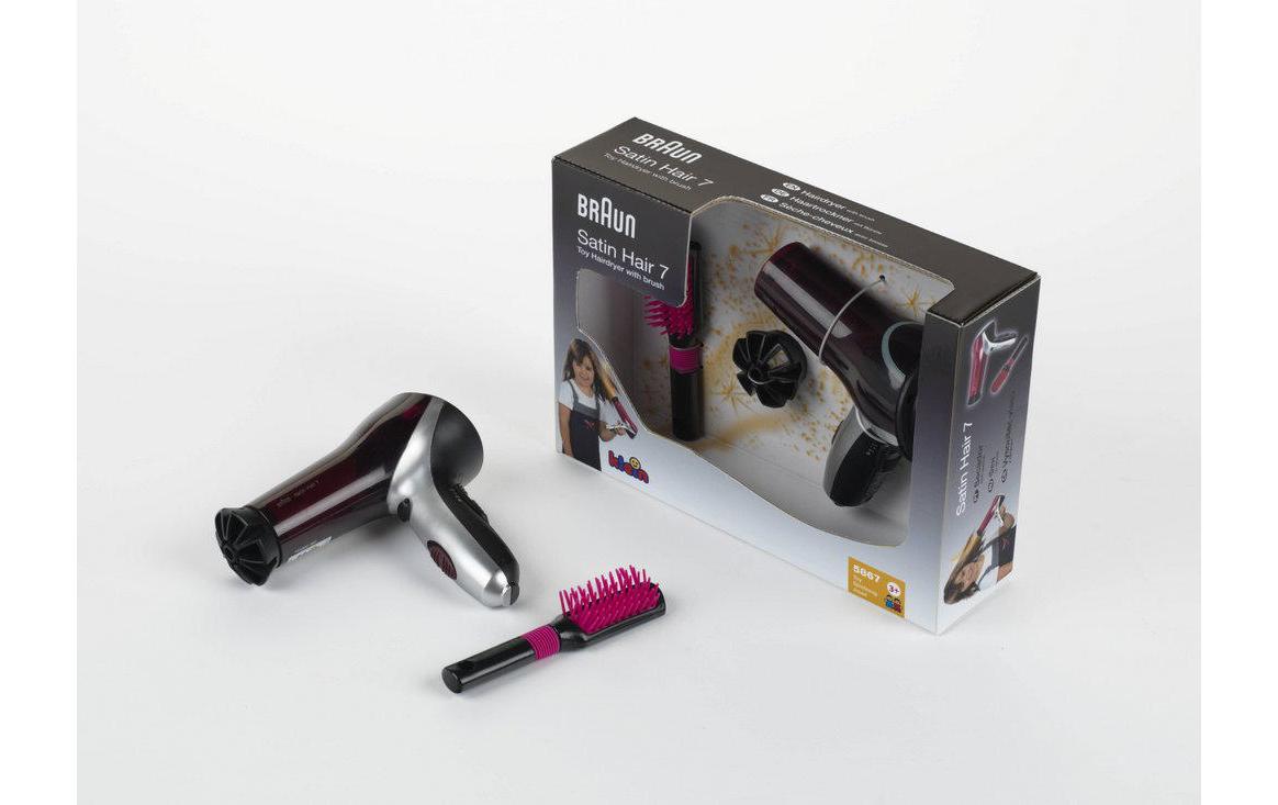 Klein-Toys Frisierset BRAUN Haartrockner und Bürste