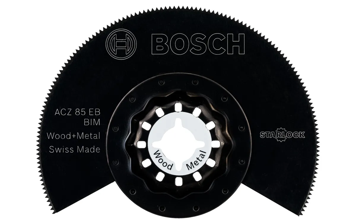 Bosch BIM Segmentsägeblatt ACZ 85 EB, Holz & Metall 85 mm Bosch BIM Segmentsägeblatt ACZ 85 EB, Holz & Metall 85 mm