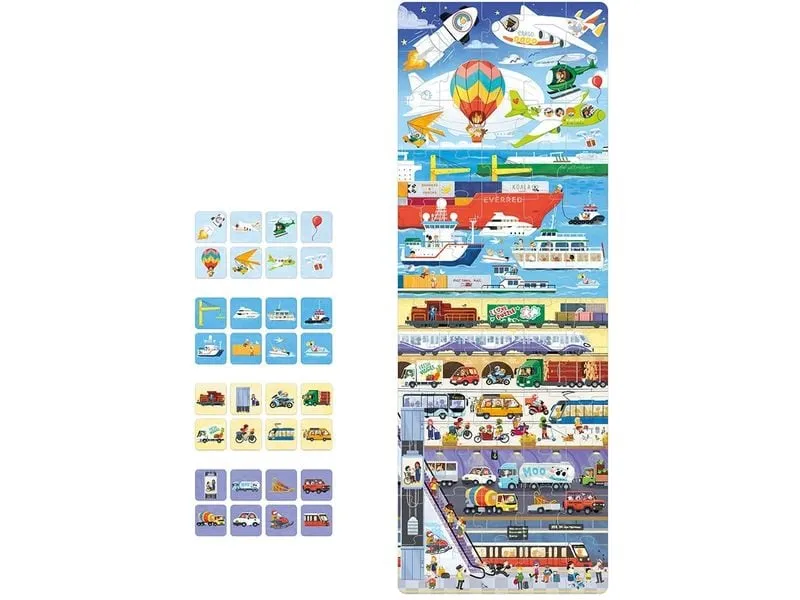 Banana Panda Puzzle + Transport Banana Panda Puzzle + Transport