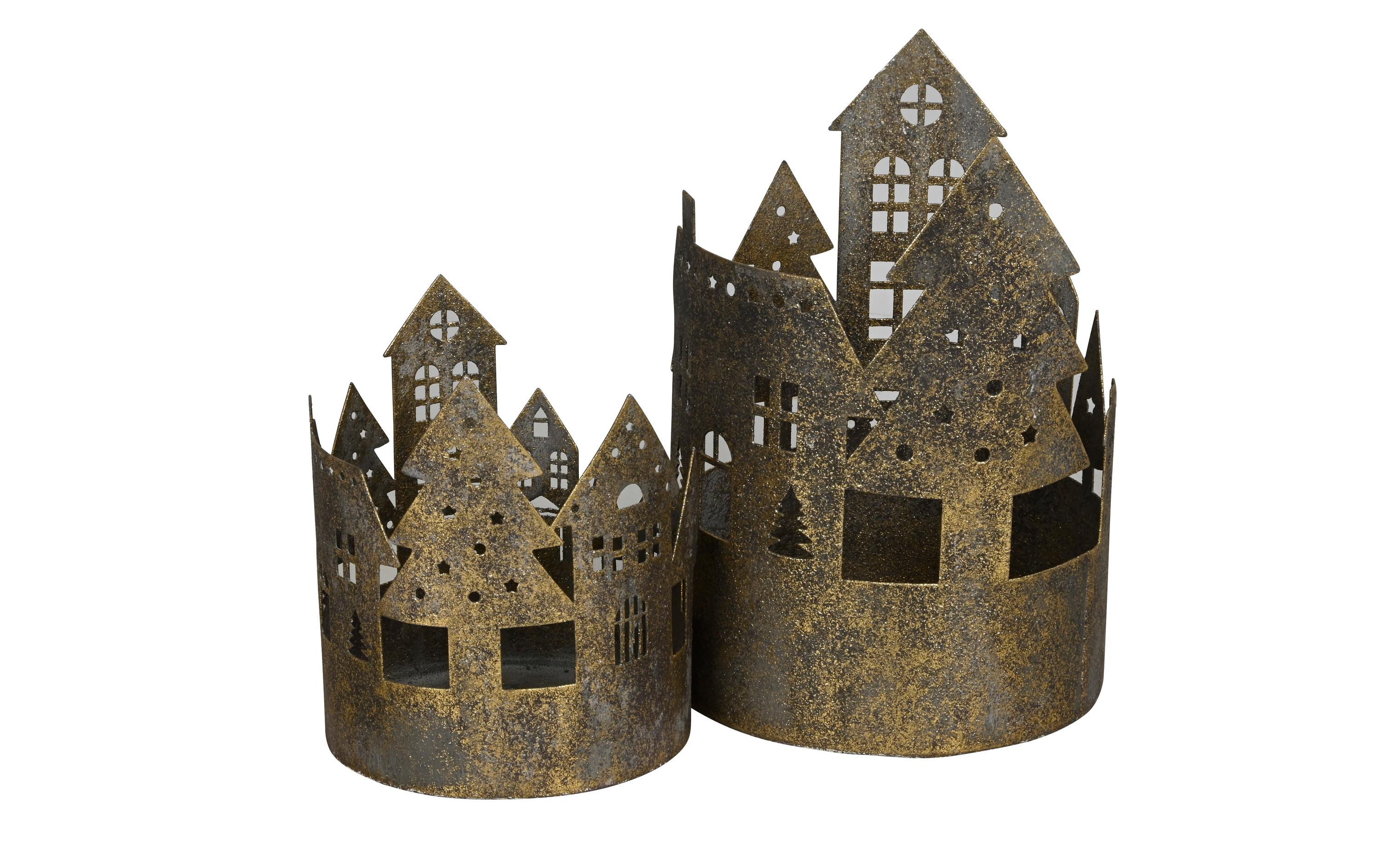 COCON Windlichter Haus, 2er-Set COCON Windlichter Haus, 2er-Set