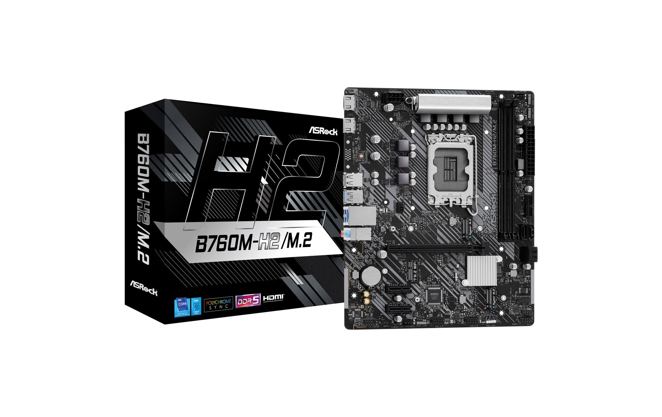 ASRock Mainboard B760M-H2/M.2 ASRock Mainboard B760M-H2/M.2
