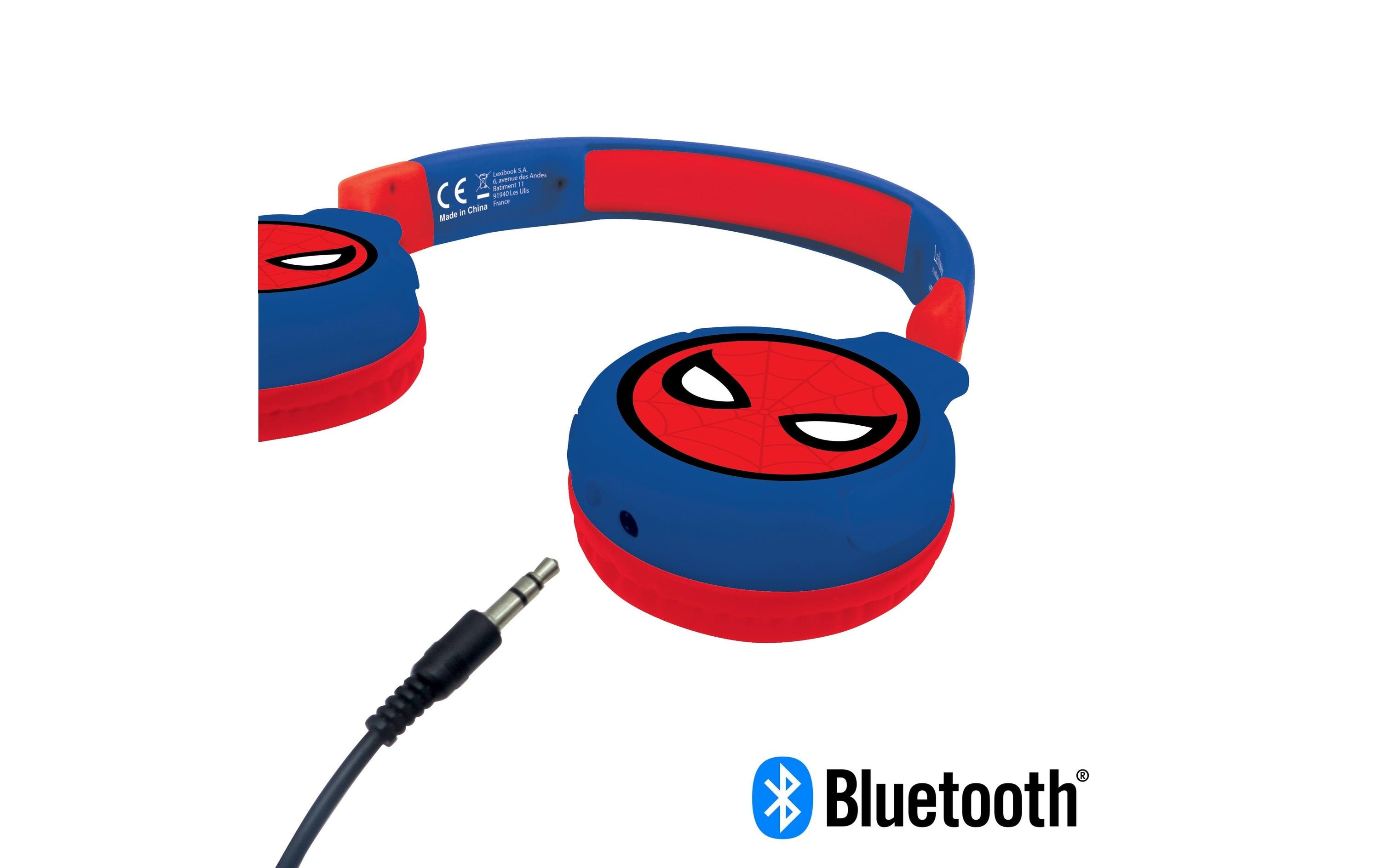 Lexibook Kinderkopfhörer Spider-Man 2-in-1-Bluetooth Lexibook Kinderkopfhörer Spider-Man 2-in-1-Bluetooth