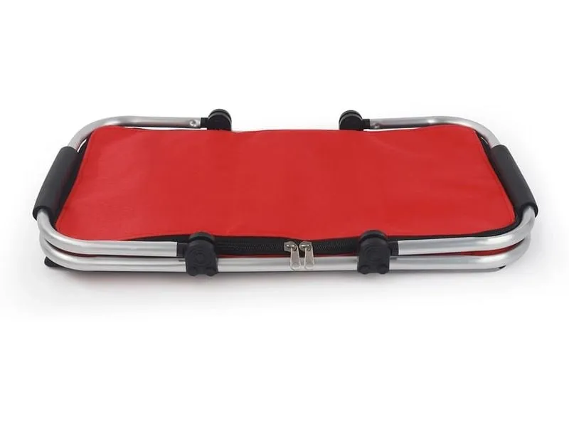 EASYmaxx Einkaufskorb 25 l, faltbar, Rot
