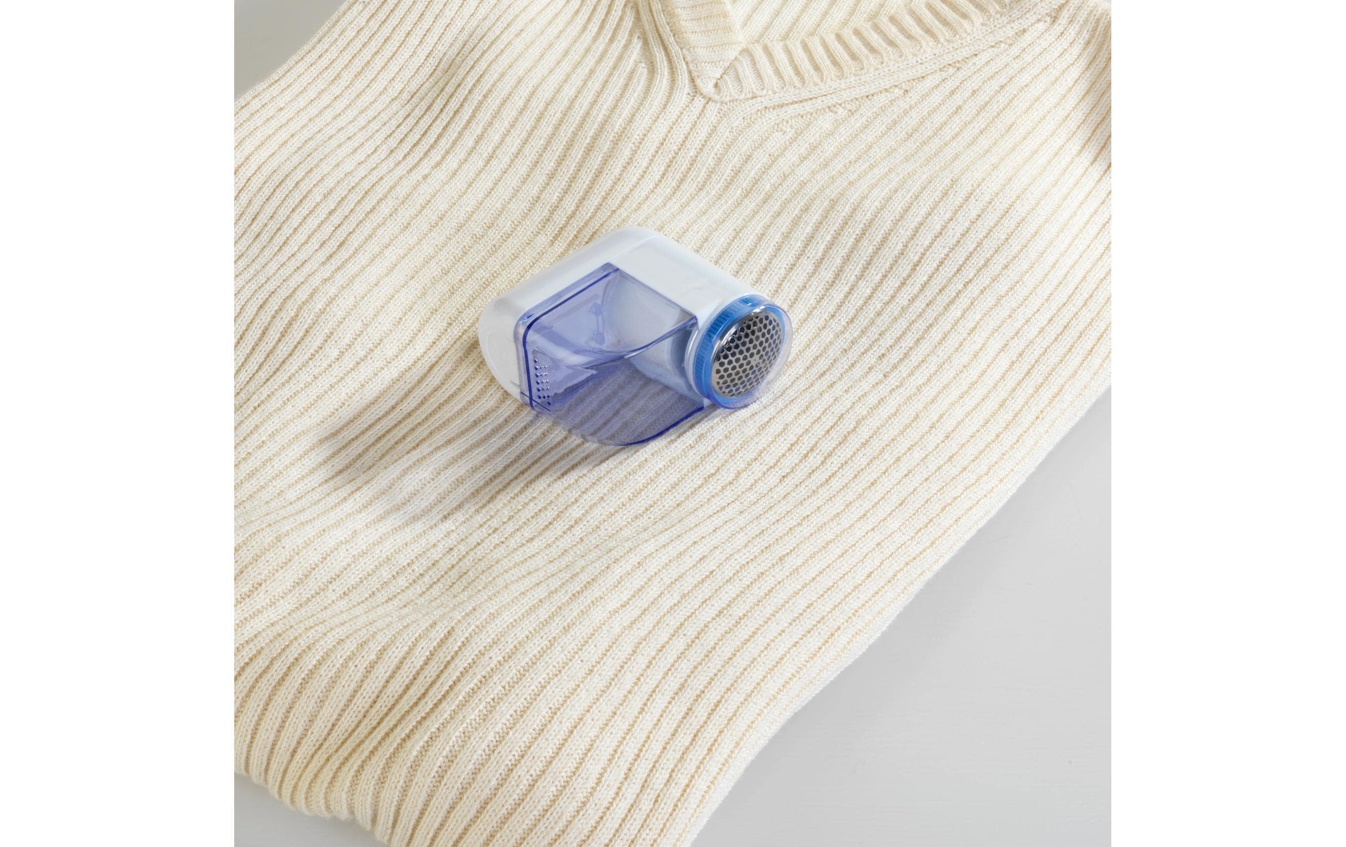 Wenko Fusselrasierer Mini Weiss/Blau