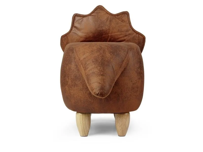 zoosy Kinderhocker Dino Bolle Braun