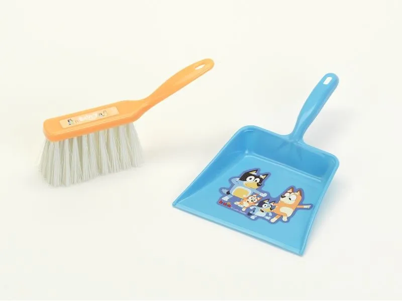 Klein-Toys Bluey – Kehrgarnitur, 2-teilig
