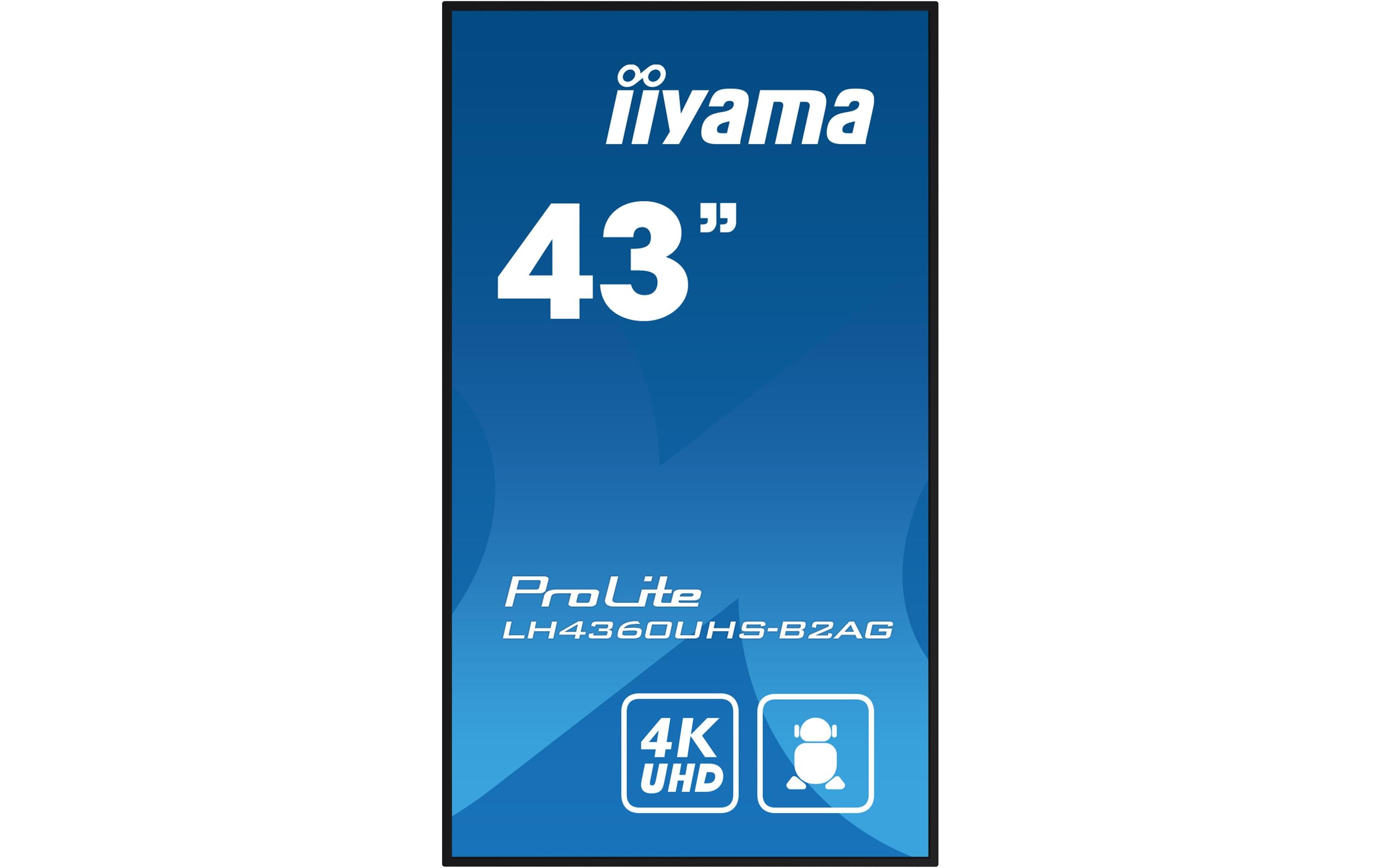 iiyama Public Display ProLite LH4360UHS-B2AG 42.5
