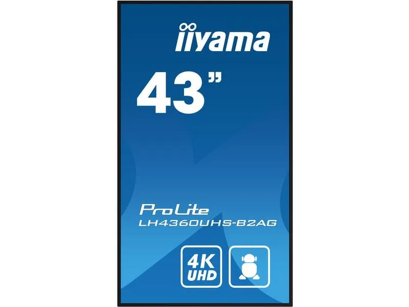 iiyama Public Display ProLite LH4360UHS-B2AG 42.5 iiyama Public Display ProLite LH4360UHS-B2AG 42.5