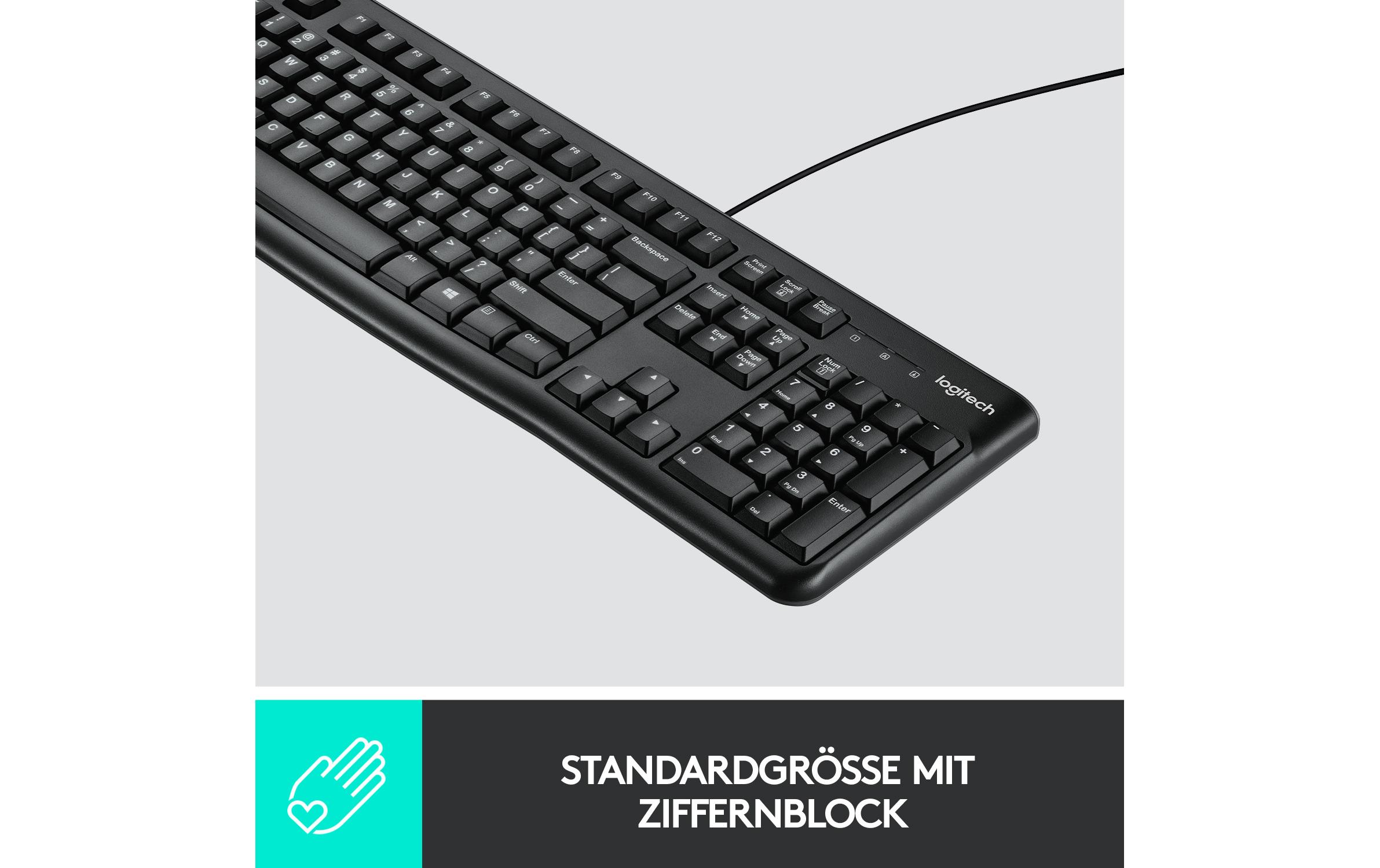 Logitech Tastatur-Maus-Set MK120