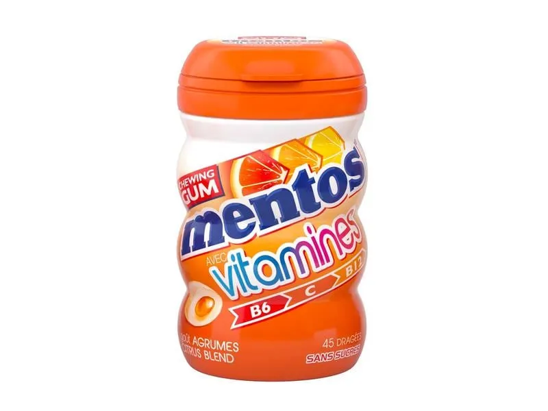 Mentos Kaugummi Vitamines 90 g Mentos Kaugummi Vitamines 90 g