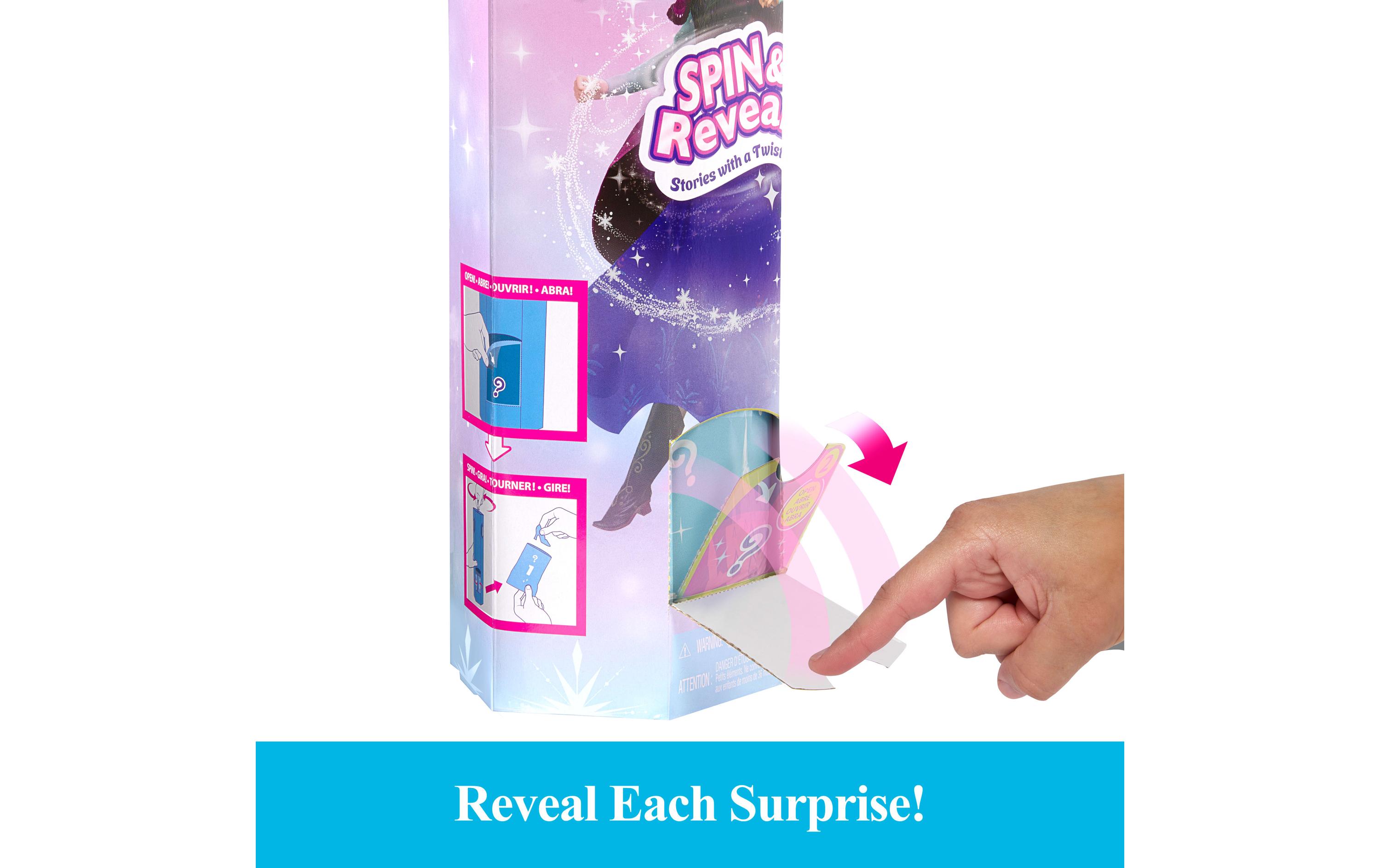 Disney Frozen Puppe Eiskönigin Spin & Reveal Anna