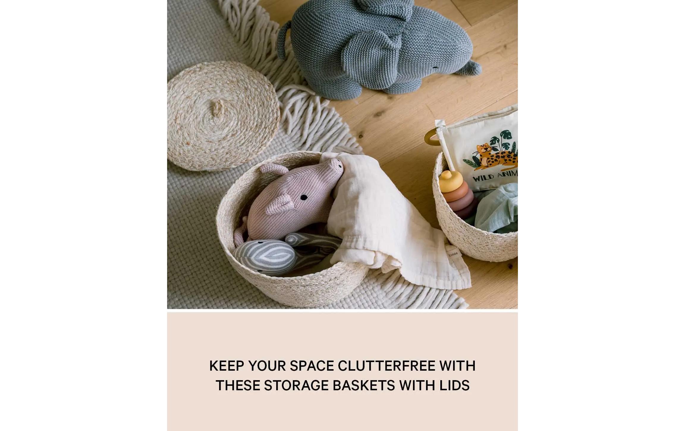 Esmée Korb mit Deckel Durchmesser: 25 cm