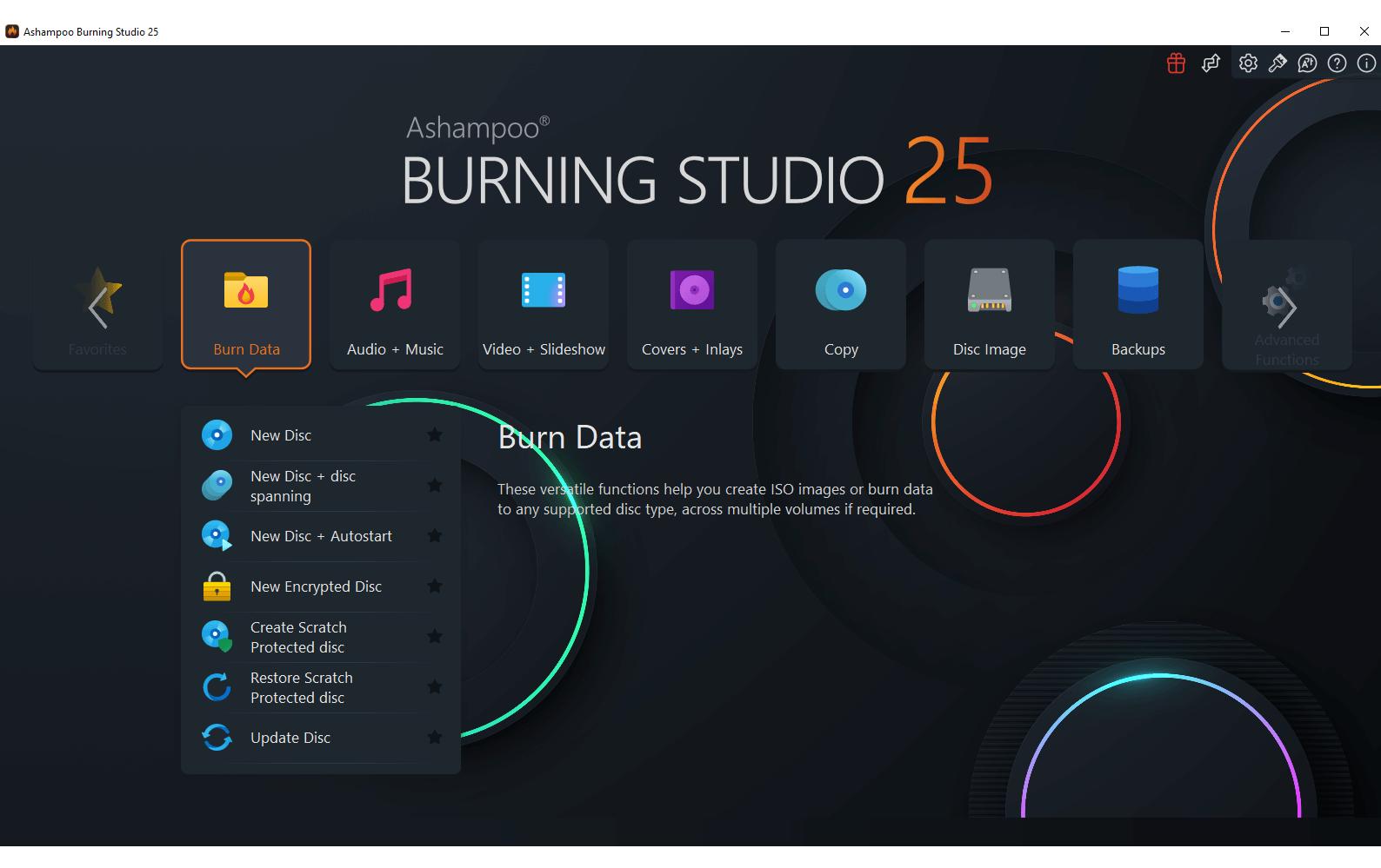 Ashampoo Burning Studio 25 ESD, Vollversion, 1 PC Ashampoo Burning Studio 25 ESD, Vollversion, 1 PC