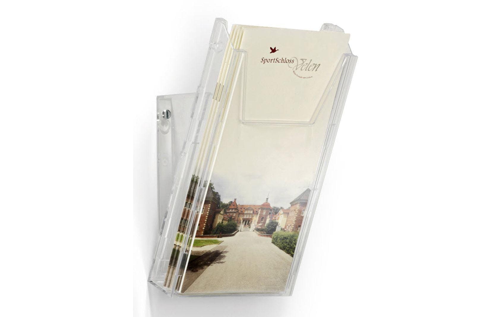 DURABLE Prospektständer Combiboxx 1/3 A4 DURABLE Prospektständer Combiboxx 1/3 A4