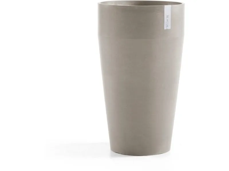 Ecopots Blumentopf Sankara High Ø 45 cm Taupe