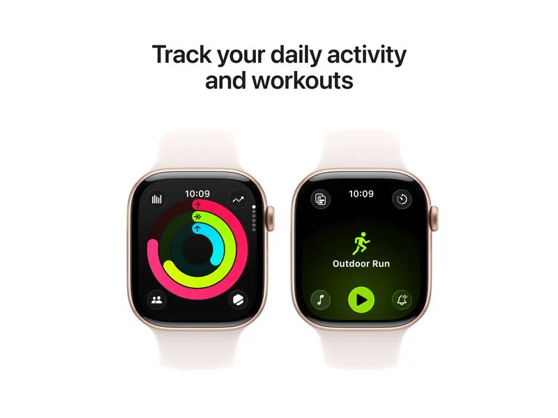 Apple Watch Series 11 46 mm LTE Gold Titan Light Blush Sport M/L