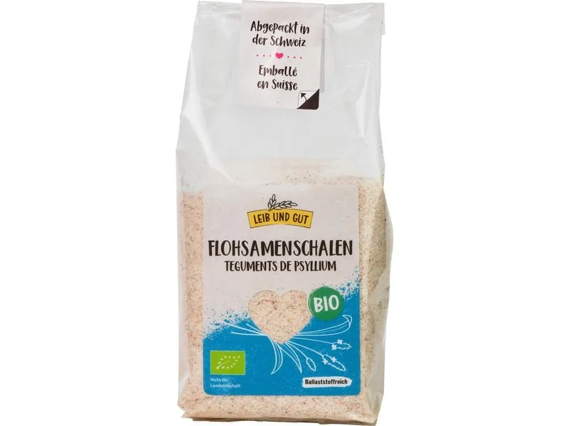 Leib und Gut Flohsamenschalen BIO 110 g Leib und Gut Flohsamenschalen BIO 110 g