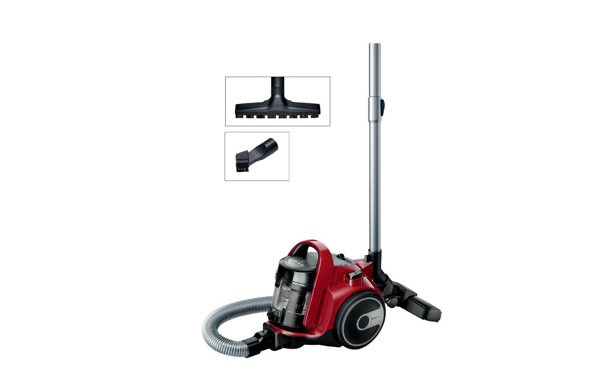 Bosch Bodenstaubsauger Serie 2 BGS05AAA2 Schwarz/Rot