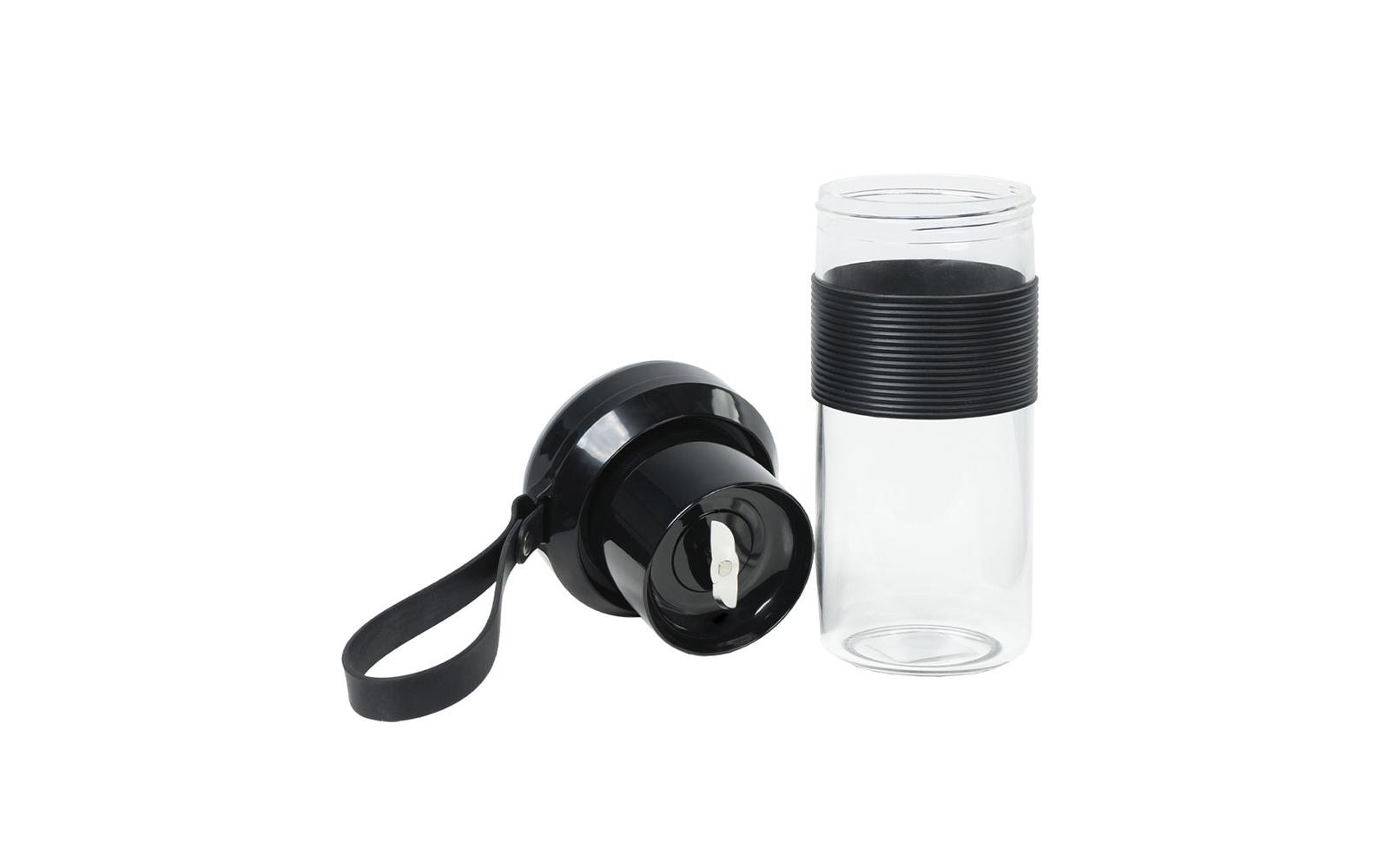 Berger Lanz Tragbarer Mixer TMUSB Transparent/Schwarz