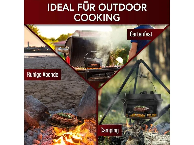 Gusskoenig Gusseisen Stapelrost für Dutch Oven 4.5 l Gusskoenig Gusseisen Stapelrost für Dutch Oven 4.5 l