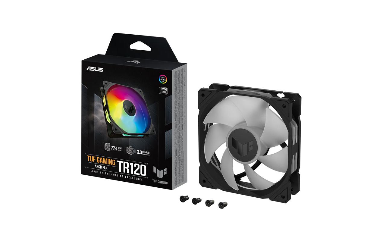 ASUS PC-Lüfter TUF Gaming TR120 ARGB Schwarz