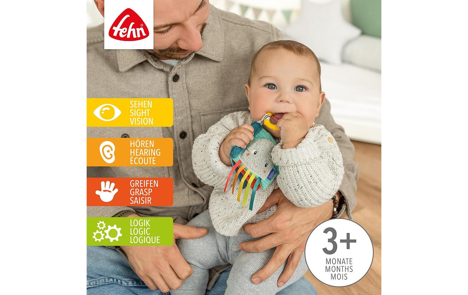 fehn Mini-Knisterbuch Tintenfisch