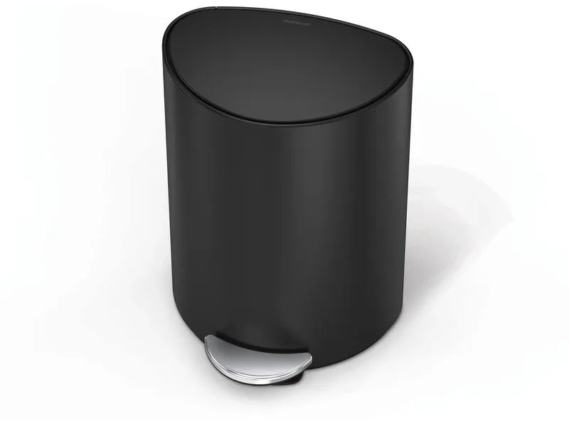 Simplehuman Abfalleimer 6 l, Schwarz matt Simplehuman Abfalleimer 6 l, Schwarz matt