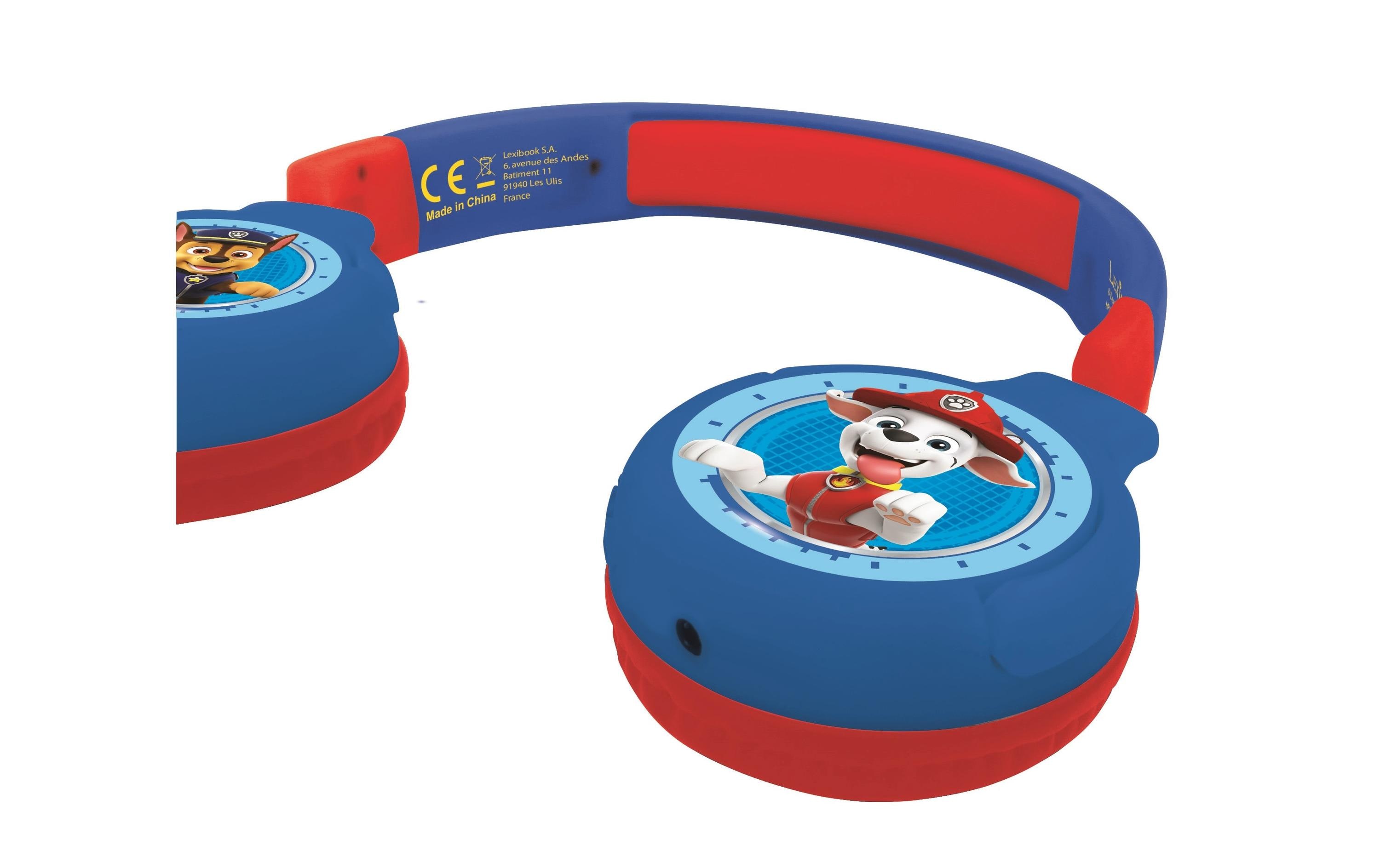 Lexibook Kinderkopfhörer Paw Patrol 2-in-1-Bluetooth Lexibook Kinderkopfhörer Paw Patrol 2-in-1-Bluetooth