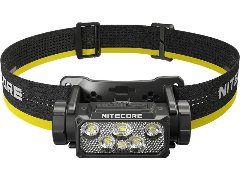 Nitecore Stirnlampe HC60 UHE 1600 Lumen Gelb/Schwarz Nitecore Stirnlampe HC60 UHE 1600 Lumen Gelb/Schwarz