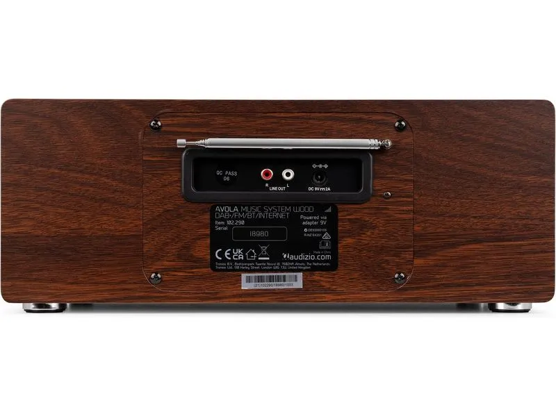 Audizio DAB+ Radio Avola Braun