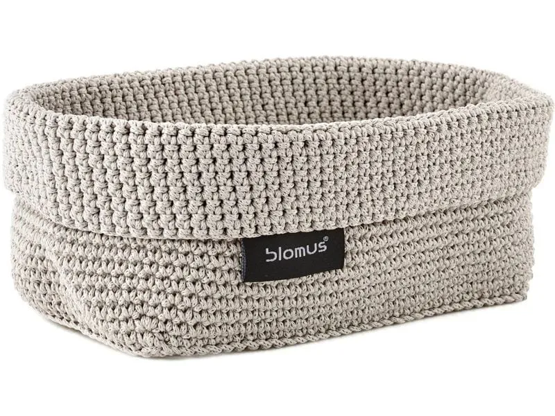 Blomus Aufbewahrungskorb Tela L Sand Blomus Aufbewahrungskorb Tela L Sand