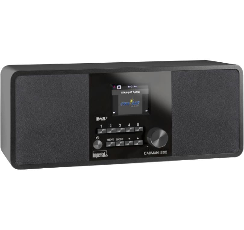 Imperial Internet Radio Dabman i200 Schwarz