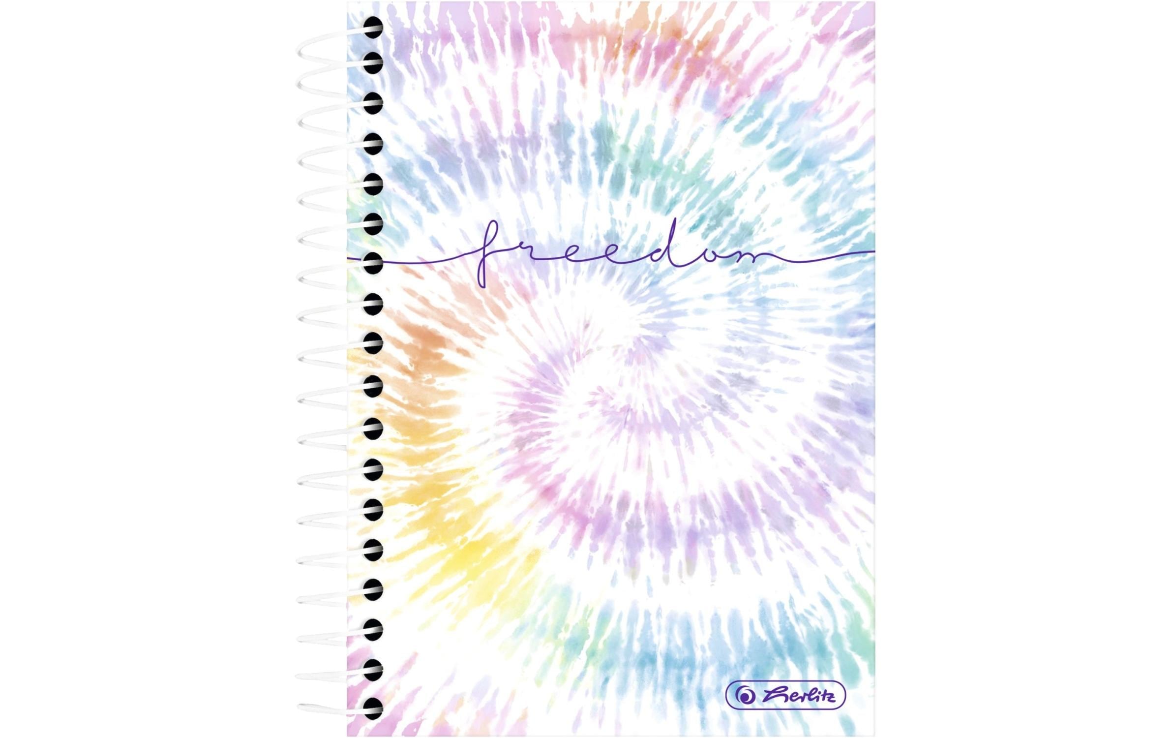 Herlitz Notizblock New Batik Freedom Kariert, 10.5 x 14.5 cm Herlitz Notizblock New Batik Freedom Kariert, 10.5 x 14.5 cm