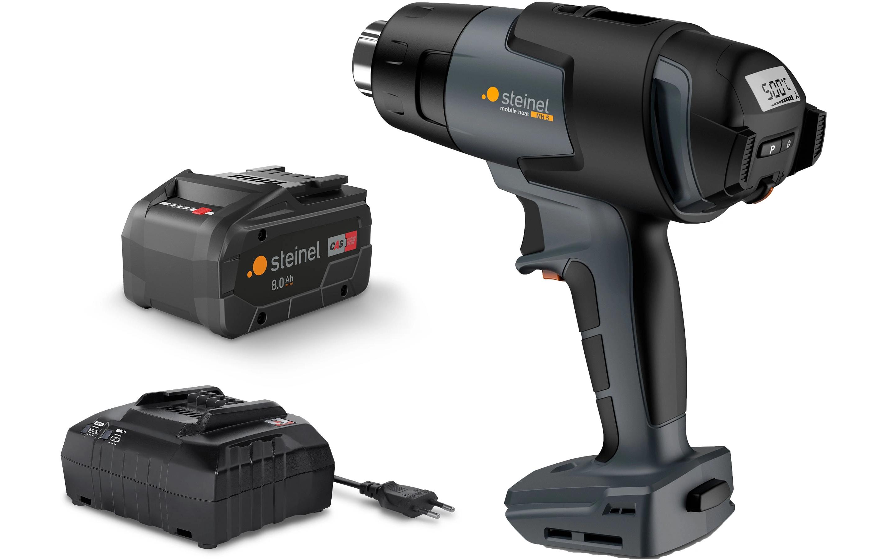 Steinel Akku-Heissluftgebläse MH 5 Set
