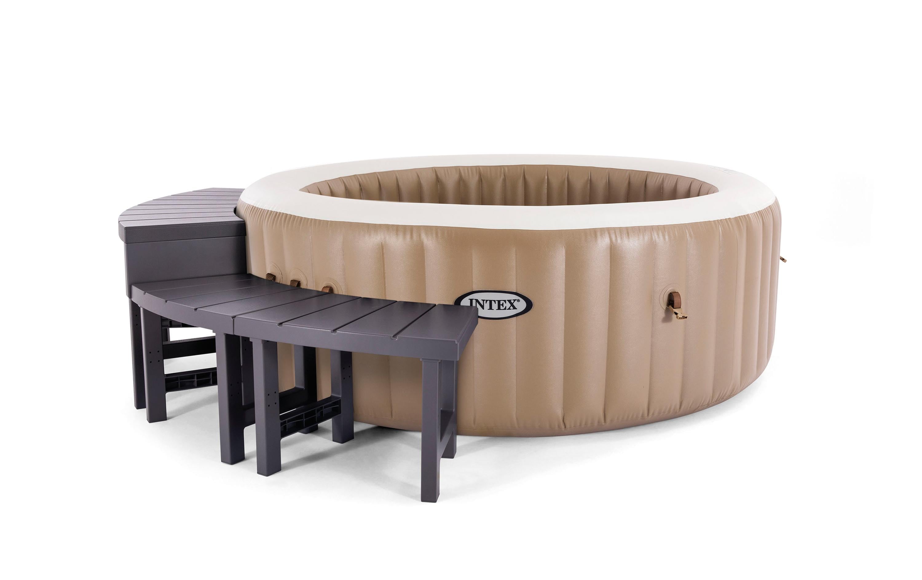Intex Whirlpool-Sitzbank Set, 2 x Medium, 2 x Large