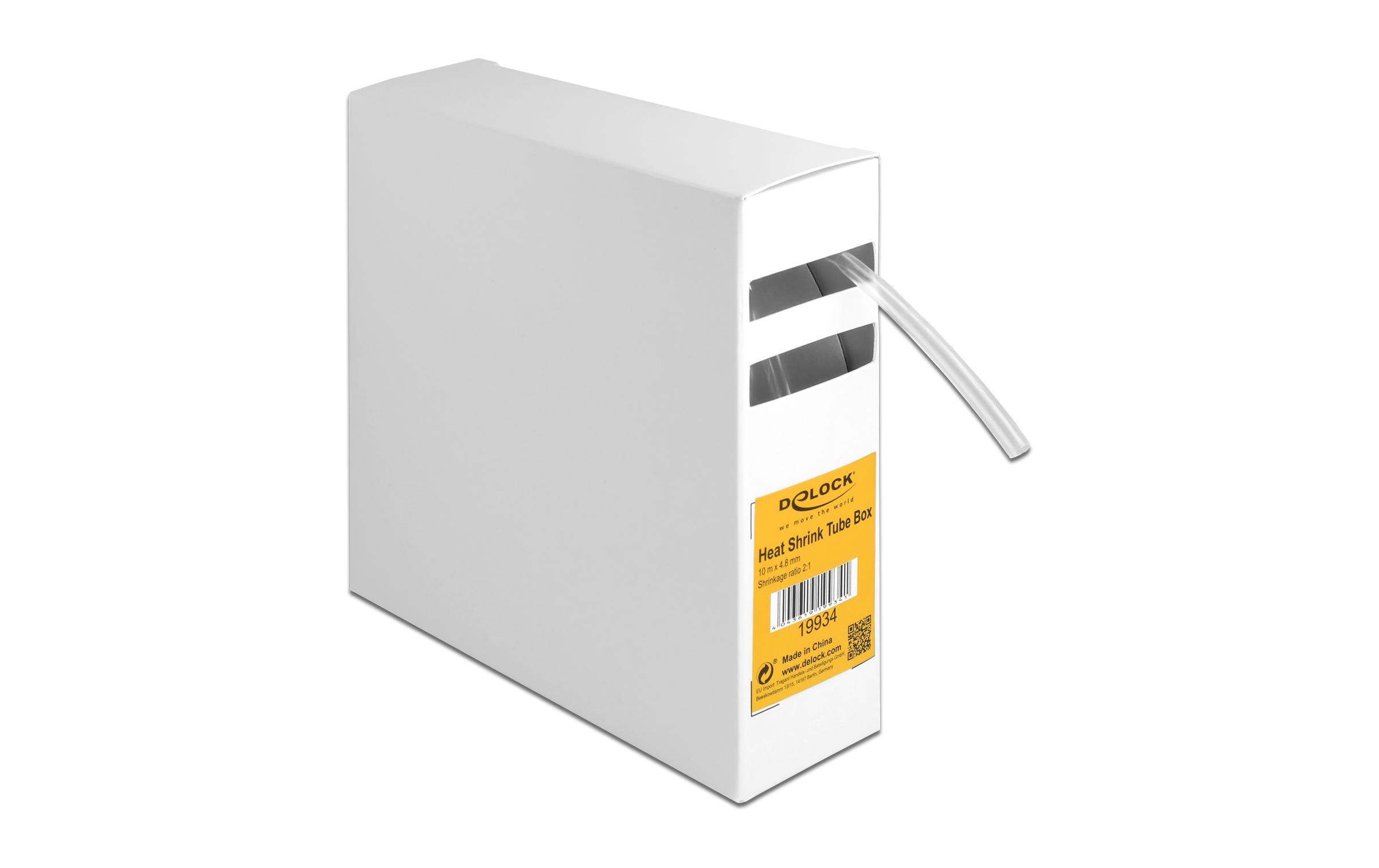 Delock Schrumpfschlauch 10 m x 4.8 mm Transparent Delock Schrumpfschlauch 10 m x 4.8 mm Transparent