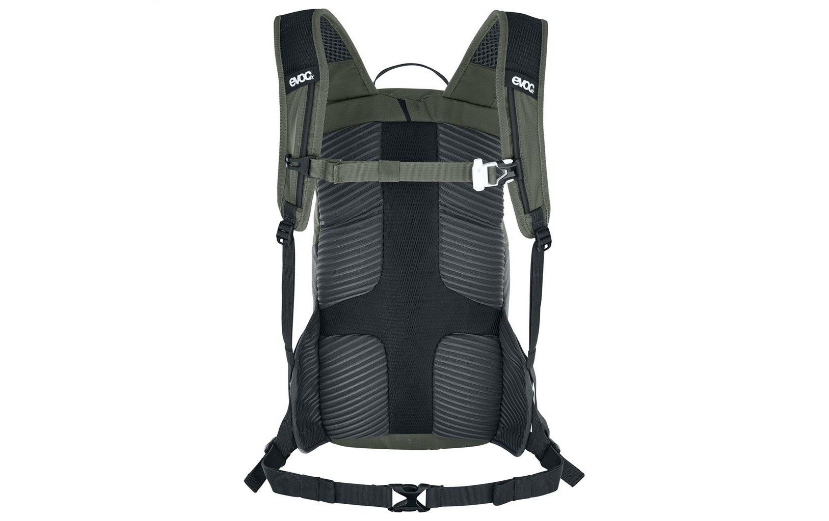 evoc Rucksack Ride 12 L, Dark Olive / Black