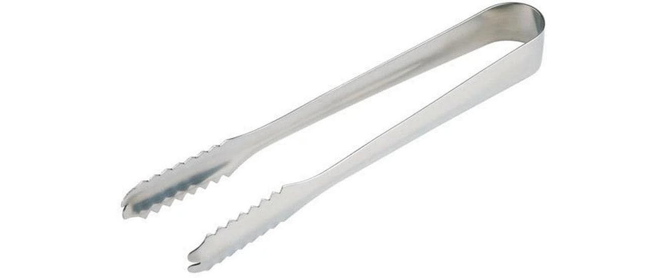 APS Eis-Zange 5 x 2 x 17.5 cm, Silber