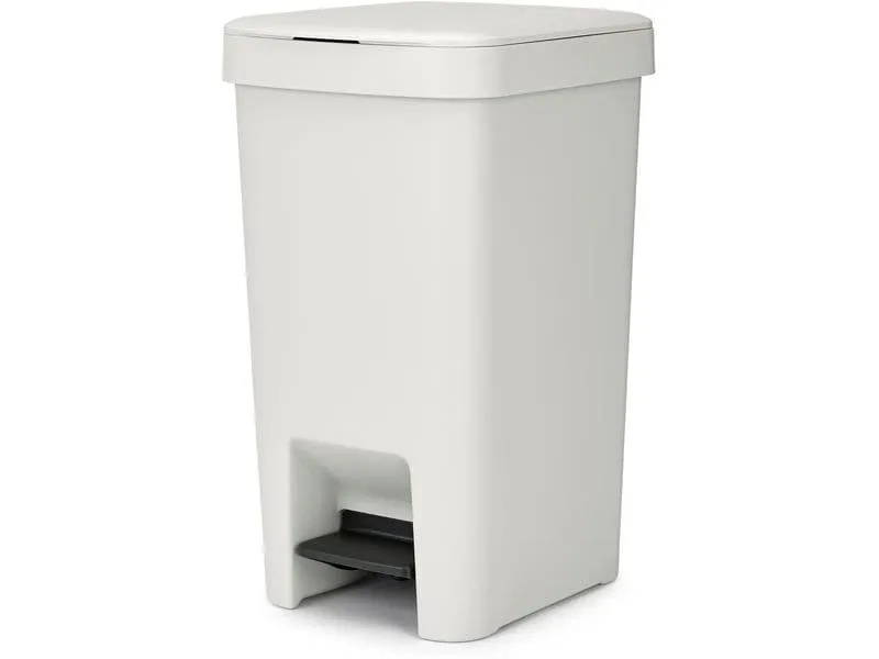 Brabantia Recyclingbehälter StepUp 16 l, Hellgrau