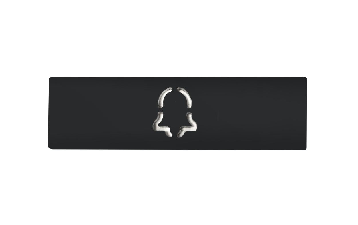 Doorbird Namensschild für eine Ruftast für D21x-Serie