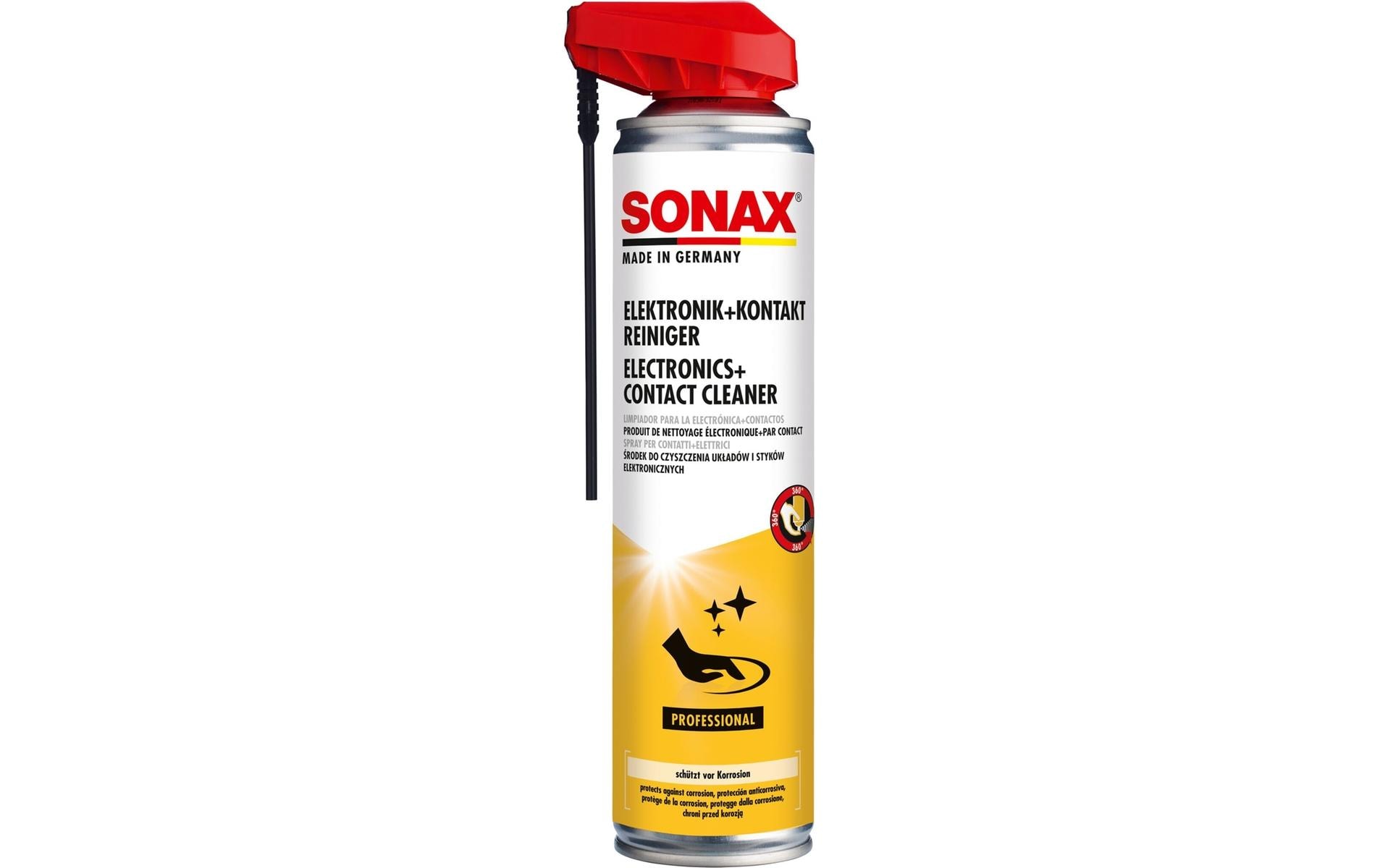 Sonax PROFESSIONAL Elektronik- KontaktReiniger EasySpray, 400 ml