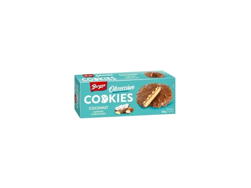 Bergen Cookies Obsession Caramel & Kokos 128 g Bergen Cookies Obsession Caramel & Kokos 128 g