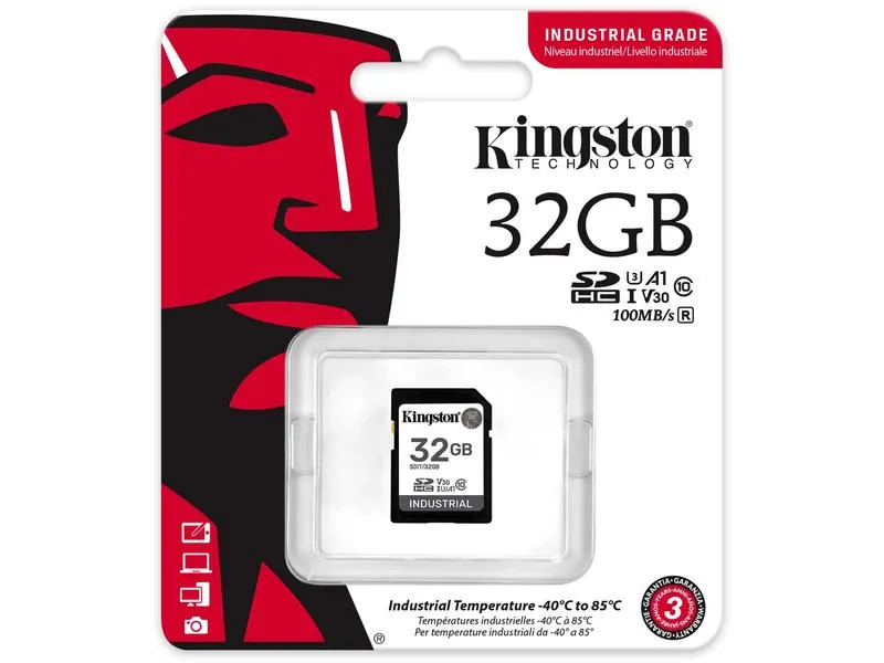 Kingston SDHC-Karte Industrial 32 GB