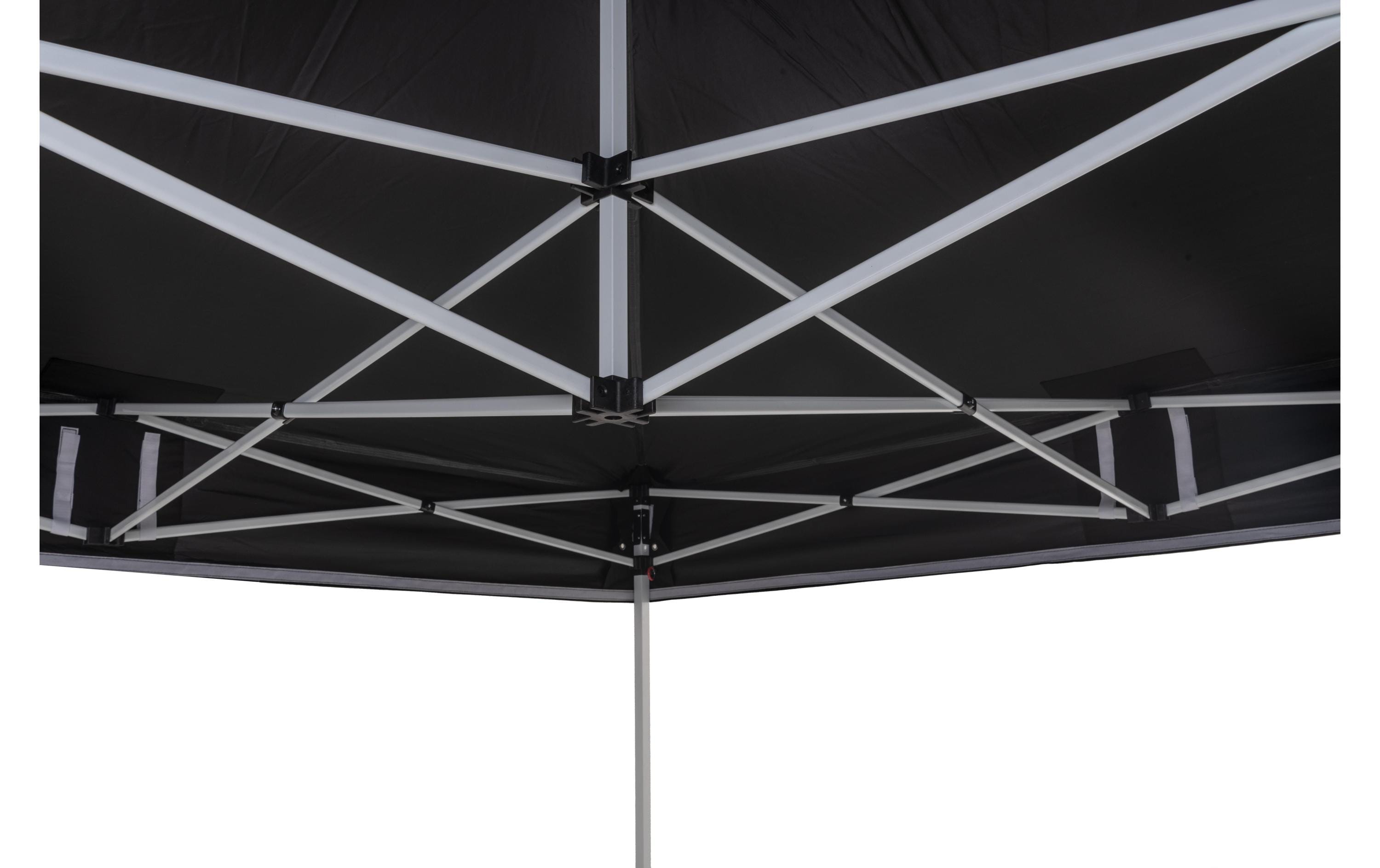 COCON Pavillon Deluxe F00406, 3 x 3 m, faltbar, Schwarz COCON Pavillon Deluxe F00406, 3 x 3 m, faltbar, Schwarz