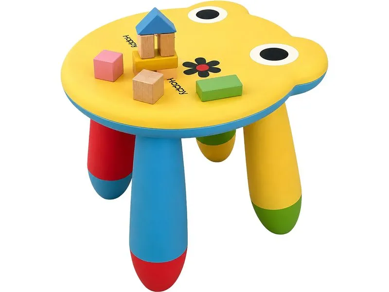 relaxdays Kinderhocker Frosch, 28 x 30 cm, Mehrfarbig relaxdays Kinderhocker Frosch, 28 x 30 cm, Mehrfarbig