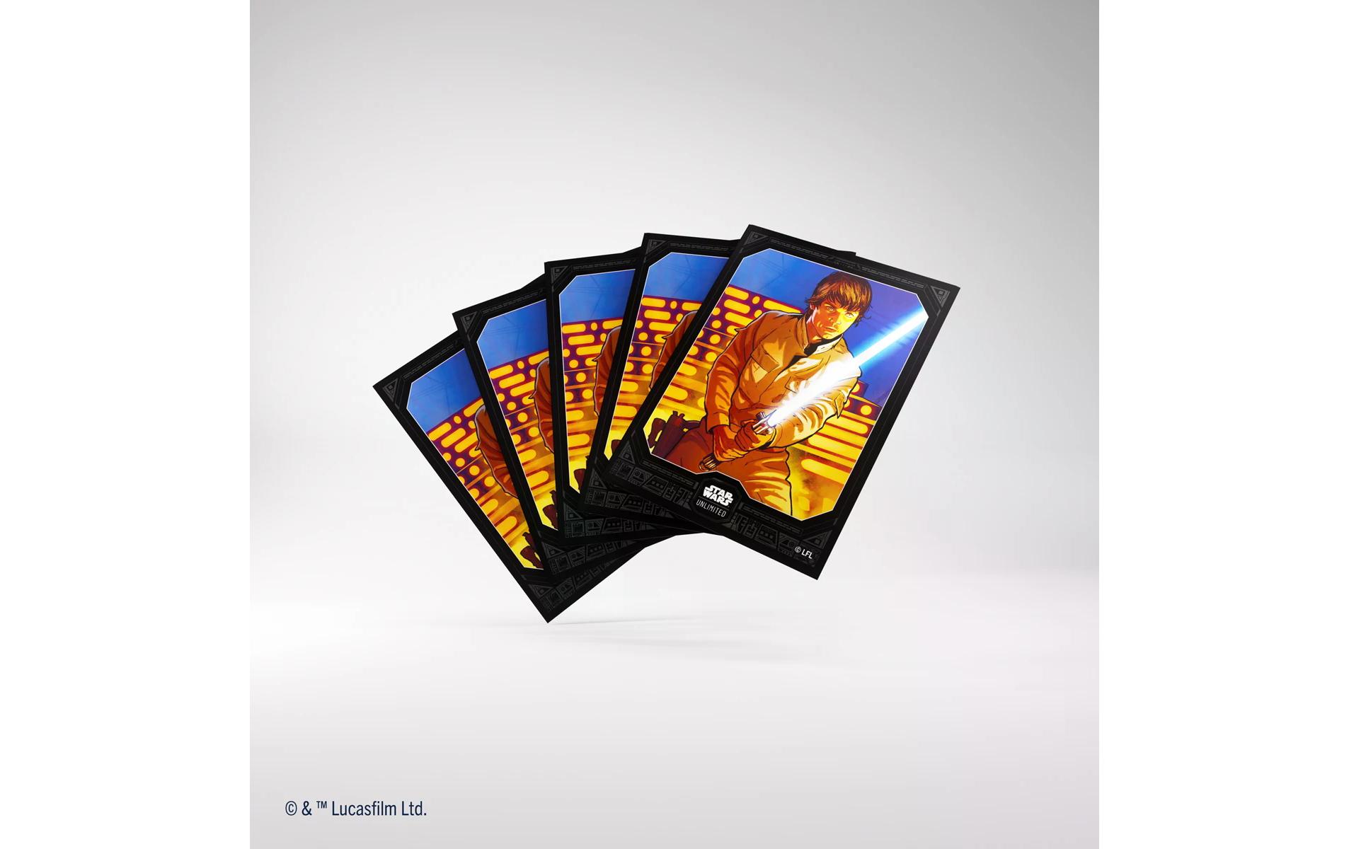 Asmodée Kartenhülle Art Sleeves Luke Skywalker 60 +1 Stk.