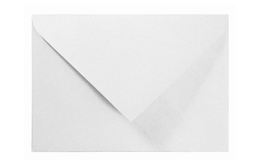 Artoz Couvert Perle B6, 5 Stück, Weiss