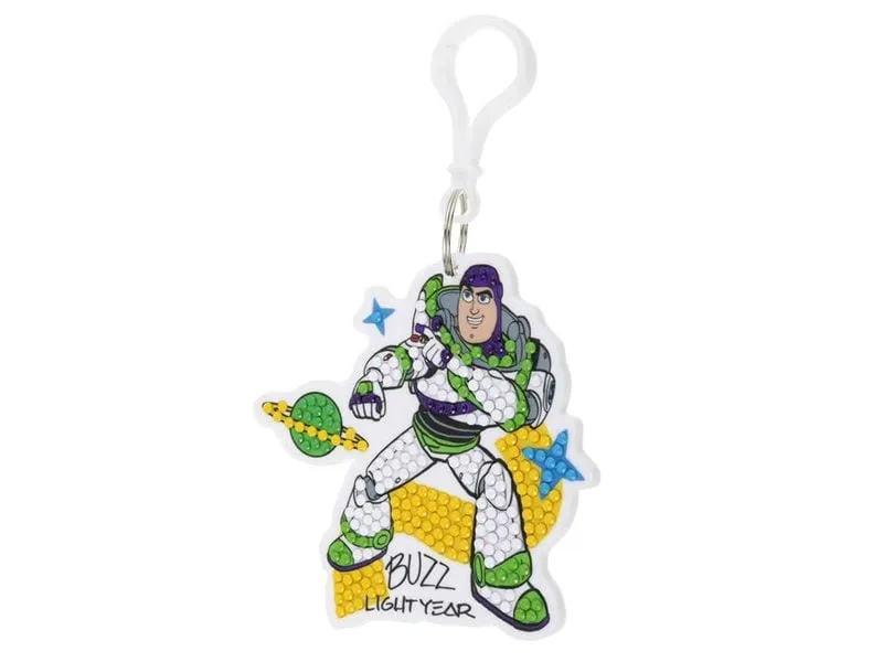 CRAFT Buddy Buzz Lightyear, Crystal Art Rucksack Anhänger CRAFT Buddy Buzz Lightyear, Crystal Art Rucksack Anhänger